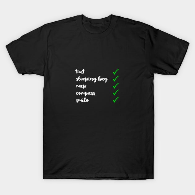 List (dark) T-Shirt by MikeDrago